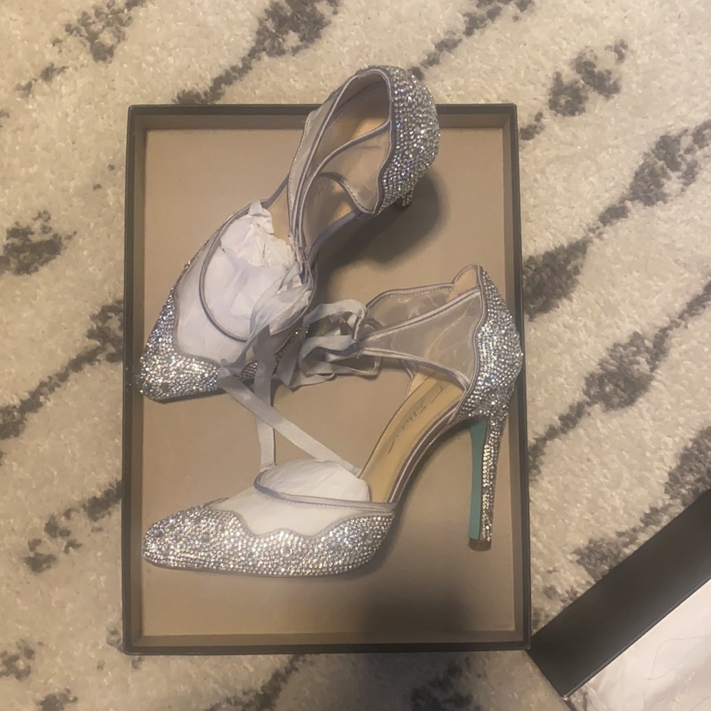 Betsey Johnson Wedding Heels